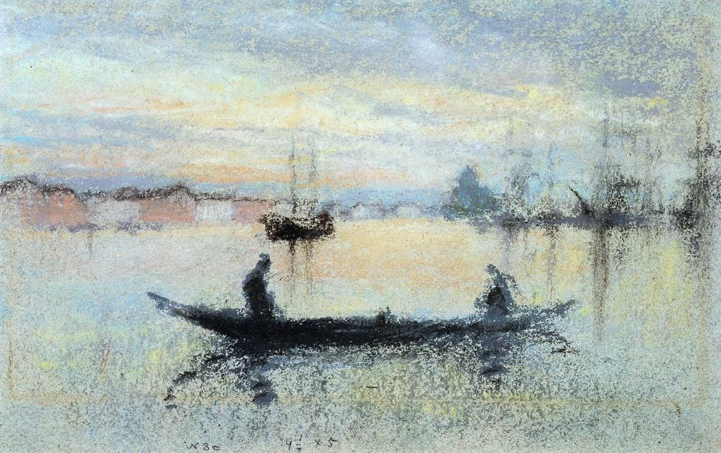 Ames McNeill Whistler - Nota in colore carne, La Guidecca, Venezia